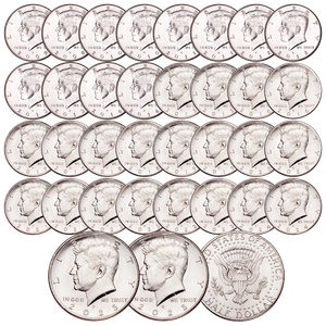 2009-2025 P&D Kennedy Half Dollar Set Main Image