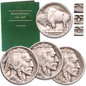Buffalo Nickel All Mint Set Main Image