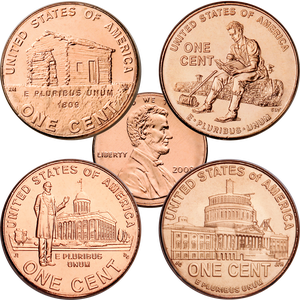 2009 Lincoln Head Cent Year Set Main Image