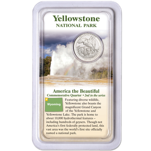 2010 Yellowstone America's National Park Quarter in Showpak Main Image