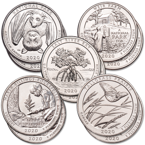 2020 P&D National Park Quarter Year Set Main Image