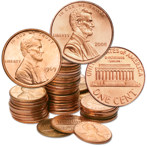 1969-2008 Consecutive Years of Lincoln Head Cents Main Image