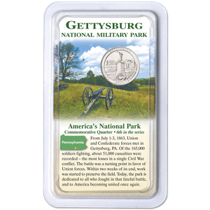2011 Gettysburg National Park Quarter in Showpak Main Image