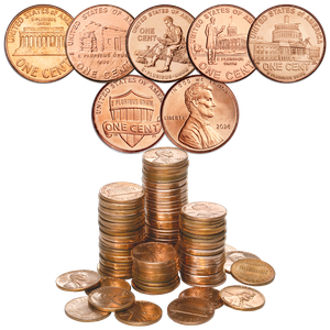 1959-2024 100 Different Lincoln Head Cent Set Main Image