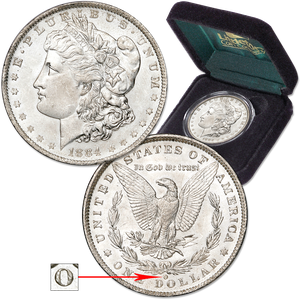 1884-O Morgan Silver Dollar Main Image