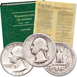 1932-1964 Washington Quarter Collection Main Image