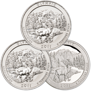 2011 PDS Olympic Quarter Set (3 coins) Main Image