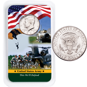2023 Kennedy Half Dollar in U.S. Army Showpak Main Image