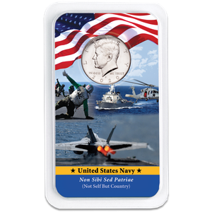 2020 Kennedy Half Dollar in U.S. Navy Showpak Main Image