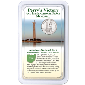 2013 Perry's Victory & International Peace Memorial Quarter in Showpak Main Image