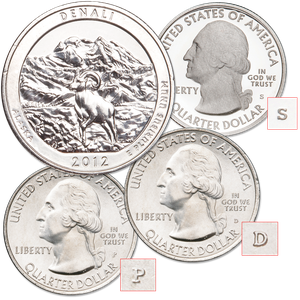 2012 PDS Denali National Park Quarters Main Image