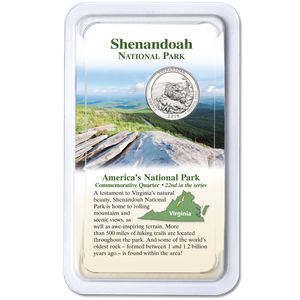 2014 Shenandoah National Park Quarter in Showpak Main Image