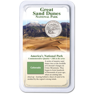 2014 Great Sand Dunes National Park Quarter in Showpak Main Image