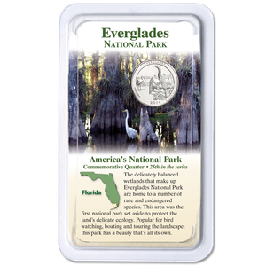 2014 Everglades National Park Quarter in Showpak Main Image