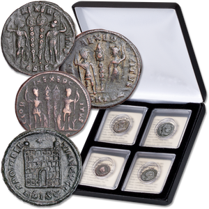 A.D. 307-361 Constantine Dynasty Set (4 coins) Main Image