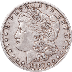 1887-O Morgan Dollar with Case Main Image