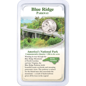 2015 Blue Ridge Parkway Quarter in Showpak Main Image