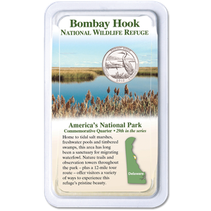 2015 Bombay Hook National Wildlife Refuge Quarter in Showpak Main Image