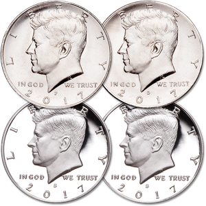2017 PDSS Kennedy Half Dollar Set Main Image