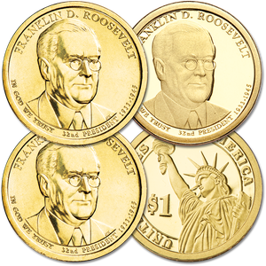 2014 PDS Franklin D. Roosevelt Dollar Set Main Image