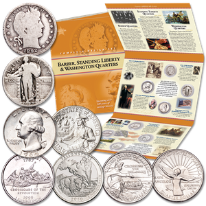 Classic American Coin Set - Quarters Main Image