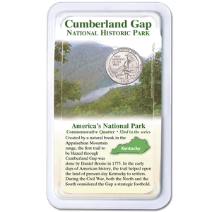 2016 Cumberland Gap National Historical Park Quarter in Showpak Main Image