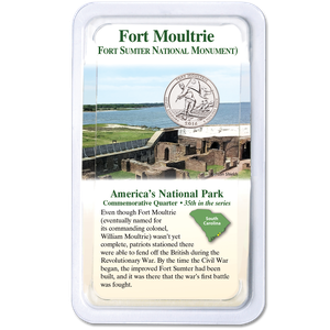 2016 Fort Moultrie (Fort Sumter National Monument) Quarter in Showpak Main Image