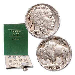 1920-1937 Buffalo Nickel Set with Folder Main Image