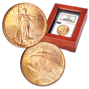 1909-1932 Saint-Gaudens $20 Gold Double Eagle Main Image