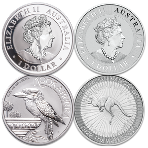 2022 Australia Silver Kookaburra & Kangaroo Main Image