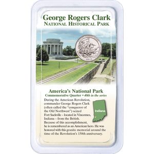 2017 George Rogers Clark National Historical Park Quarter in Showpak Main Image