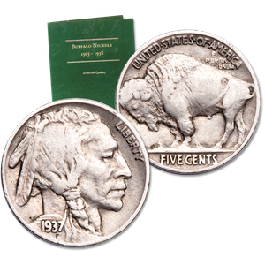 1920-1937 Buffalo Nickel Set with Folder Main Image
