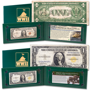 $1 WWII Hawaii & North Africa Note Set Main Image