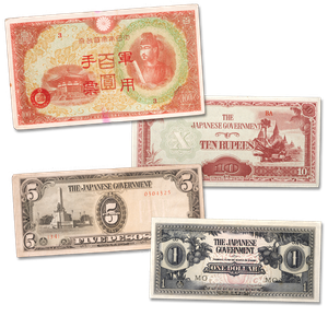 1942-1945 Asian WWII Note Set Main Image