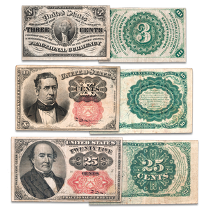 1862-1876 Fractional Note Set Main Image