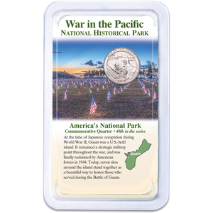2019 War in the Pacific National Historical Park Quarter in Showpak Main Image