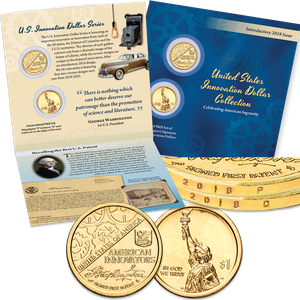 2018 P&D Washington's Signature U.S. Innovation Dollar Set Main Image