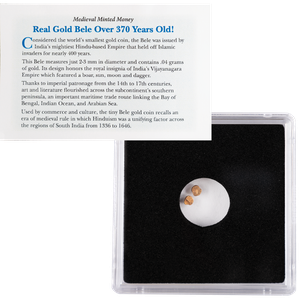 1336-1646 Medieval India Gold Bele Main Image