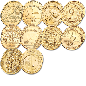 2018-2021 P&D U.S. Innovation Dollar Set Main Image