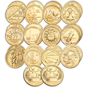 2018-2021 P&D U.S. Innovation Dollar Set Main Image