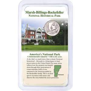 2020 Marsh-Billings-Rockefeller National Historical Park Quarter in Showpak Main Image