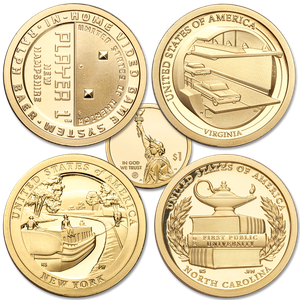 2021-S U.S. Innovation Dollar Set Main Image