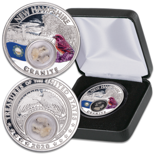 2020 Mesa Grande Tribe 1 oz. Silver U.S. Treasures Series - New Hampshire Main Image