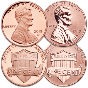 2019-W Lincoln Head Cent Set Main Image