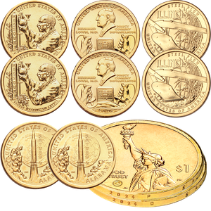 2024 P&D U.S. Innovation Dollar Set Main Image