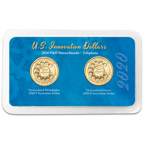 2020 P&D Massachusetts U.S. Innovation Dollar in Showpak Main Image