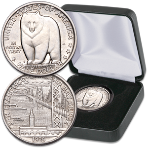1936-S San Francisco-Oakland Bay Bridge Silver Half Dollar Main Image