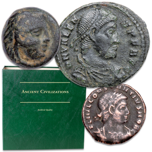 One Greek-Byzantine Ancient Coin with Album Main Image