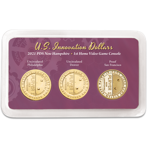2021 PDS New Hampshire U.S. Innovation Dollar in Showpak Main Image