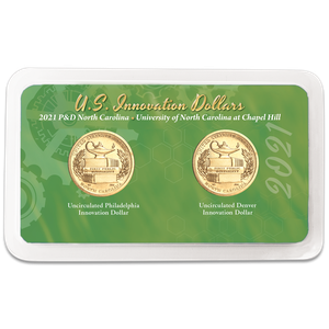 2021 P&D North Carolina U.S. Innovation Dollar in Showpak Main Image